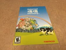 Katamari Damacy (Sony PlayStation 2, 2004) Instruction Booklet Only