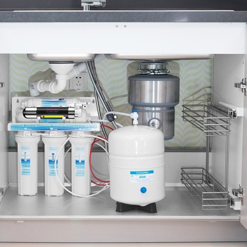 Geekpure 6-stufiges Umkehrosmose Trinkwasser Filtersystem mit UV Filter -75GPD - Bild 8 von 8
