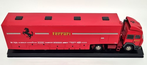 Voitures anciennes Eligor 1/43 Iveco Ferrari F1 Team Transporter camion miniature moulé sous pression - Photo 8/10