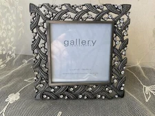 Gallery Photo Frame 3x3 Gunmetal Rhinestone Made Specifically For John Lewis UK