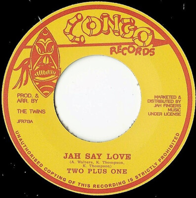 Two Plus One (2) - Jah Say Love (7'', RE) (Near Mint (NM or M-)) - 2675663196