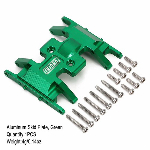 INJORA Gearbox Mount Transmission Skid Plate for SCX24 Deadbolt C10 Bronco JLU - Picture 11 of 11