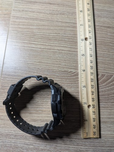 New Casio 5479 AE-100 Telememo 30 World Time Digital Analog Watch w/Manual - Picture 6 of 6