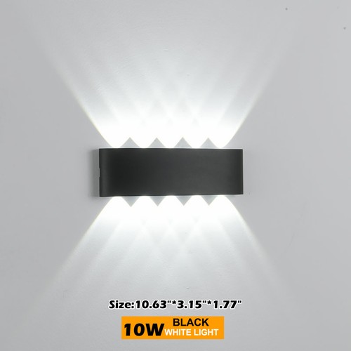 4/6/8/10/12W LED Wall Light Up Down Indoor Outdoor Sconce Lighting Lamp Fixture - Picture 32 of 42
