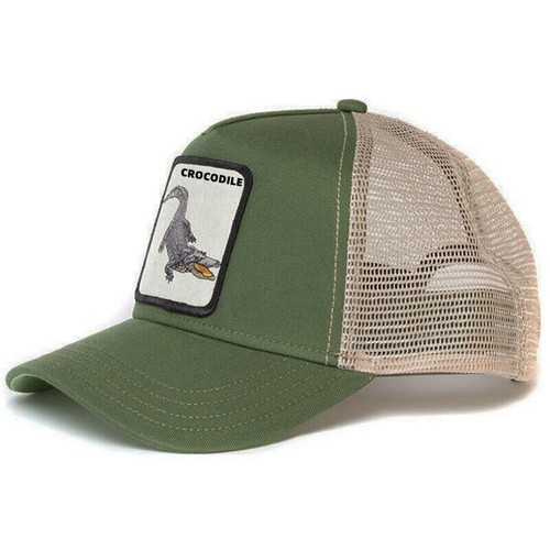Gorra de béisbol de algodón con cierre a presión de dibujos animados de animales hombres mujeres hip hop malla camionero sombrero - Imagen 89 de 109