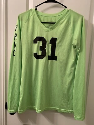 Augusta Sportswear Women's Activewear Shirt Top VOLLEYBALL 31 Size Medium Green - Image 1 of 4