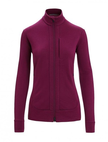 ICEBREAKER - Quantum III Zip Jacke Damen - aus 260 g/m² Merinowolle - Bild 1 von 4