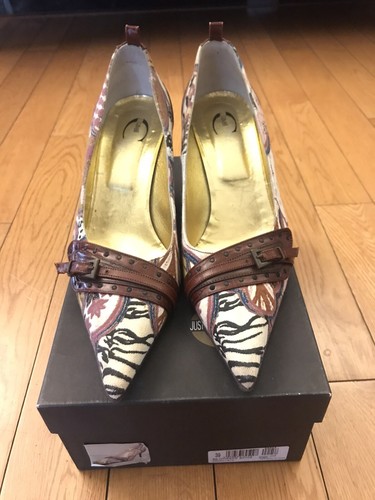 Just Cavalli Designer Women’s Shoes High-Heel/Pumps Size 39 - Picture 2 of 8