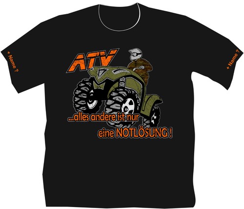 Quad ATV T-Shirt Quadshirt Quad Racing Bekleidung Shirt Sport Quadtreffen 23 - Bild 7 von 14