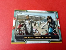 Star Wars Topps The Book Of Boba Fett The Mods Skad and Drash Card No.87