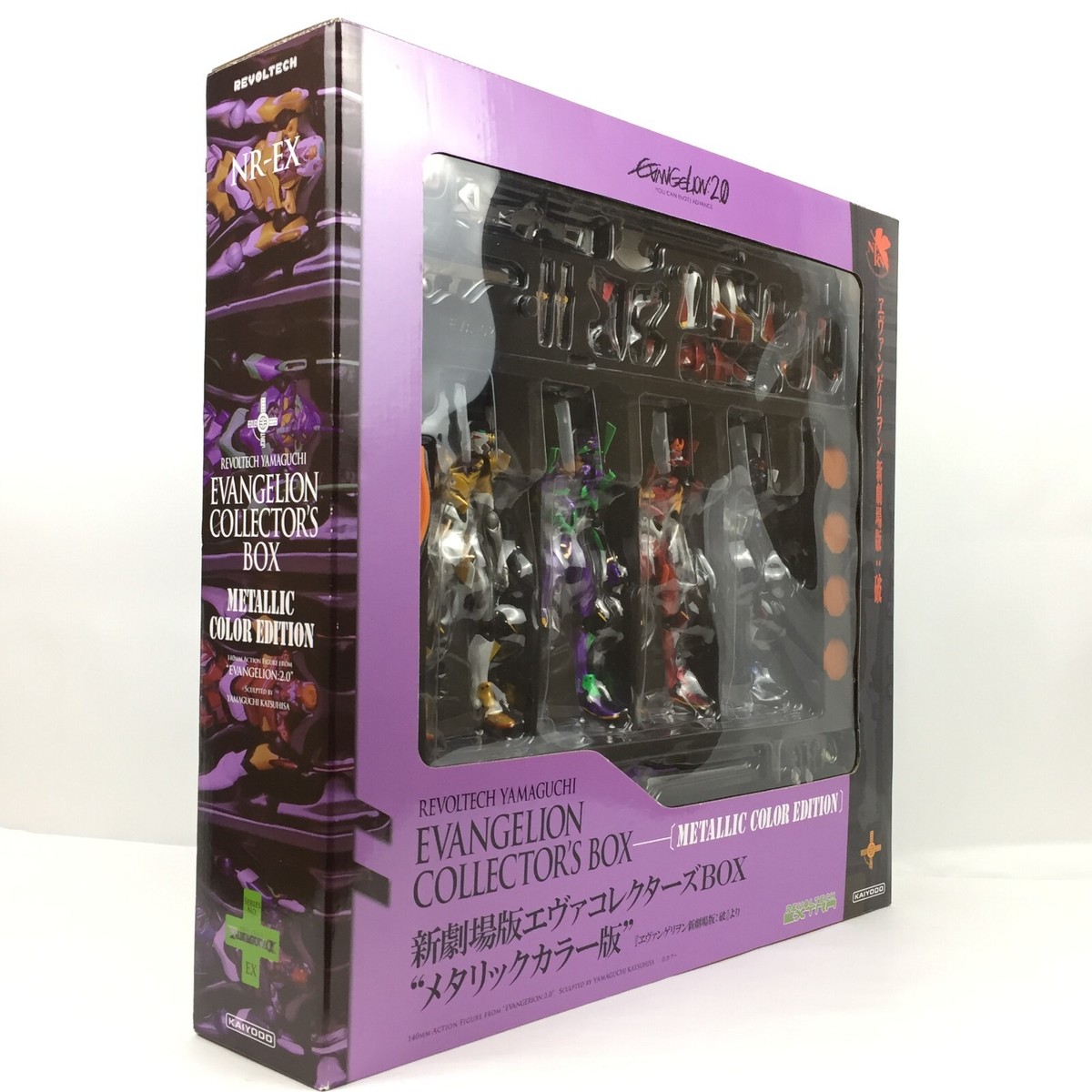 エヴァンゲリオン コレクション セット Revoltech No.EX Evangelion Collector's BOX Figure set 4