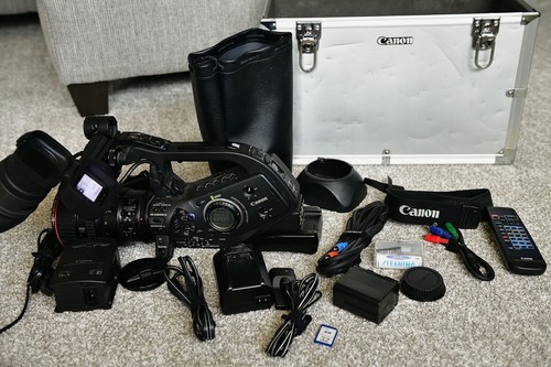 Canon XL H1A 3CCD HD Professional Camcorder -20x 5.4-108mm Zoom Lens & Hard Case - Picture 6 of 24