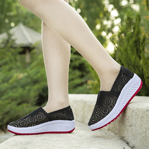 platform mesh sneakers