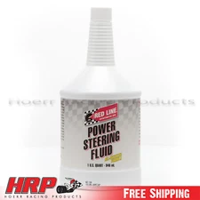 Red Line Synthetic Power Steering Fluid (1 Quart) Red-30404