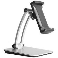 S10 360° Rotation Aluminum Alloy Desktop Tablet Cellphone Stand Mount Holder