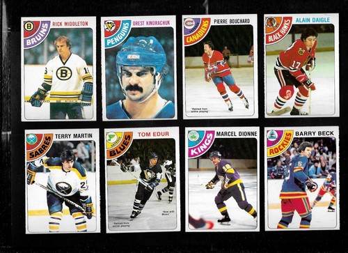 1978-79 OPC 78-79 O PEE CHEE NHL HOCKEY CARD 1-132 SEE LIST - 第 234/271 張圖片