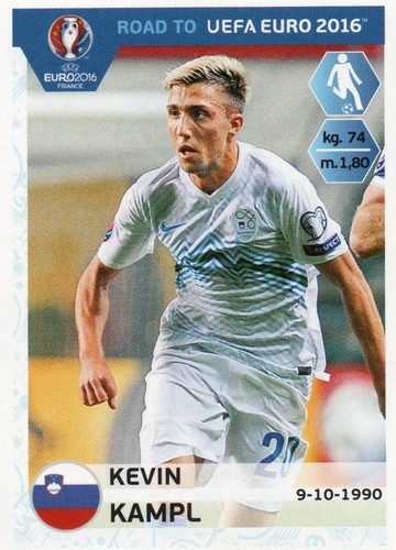 PANINI Road To UEFA EURO 2016 - Selecciona tus pegatinas de 241 a 384 - Imagen 60 de 147