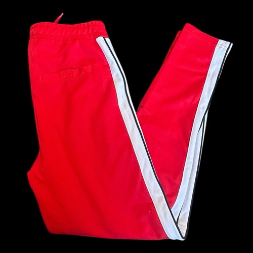 Ellesse Mens Red Track Pants Sweatpants Jogging Bottoms Joggers XS Red - Picture 2 of 5