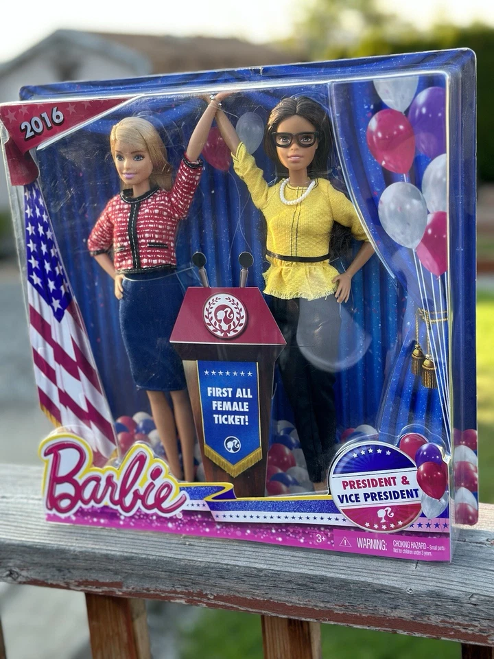 Muñeca Barbie Presidente y Vicepresidente - 2016 Foto 4 de 4