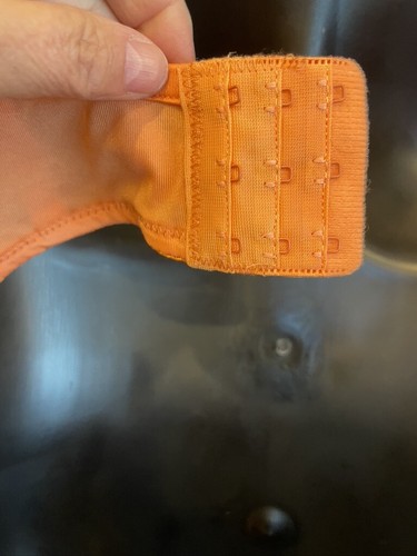 Jolie Intimates Orange Bra Padded with Underwire Size 42D - Picture 7 of 12