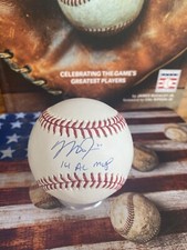 Mike Trout Signed Baseball-2014 AL MVP