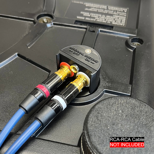 Technics SL-1200 Kit RCA esterno - Interruttore di collegamento a terra interno/esterno - Foto 12 di 20