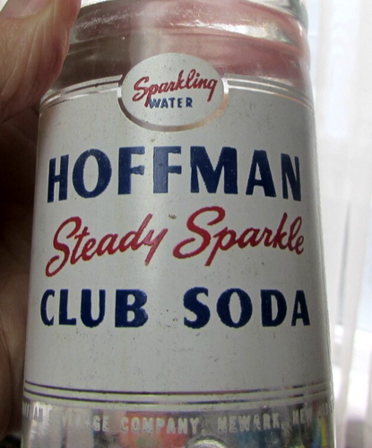 VINTAGE - HOFFMAN STEADY SPARKLE CLUB SODA - 7 OZ FLASCHE - GEFÜLLT - SEHR GUTER ZUSTAND - ACL - Bild 3 von 5
