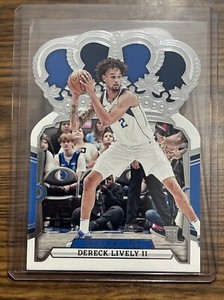 2023-24 Panini Crown Royale Dereck Lively II Dallas Mavericks #5 Rookie Card