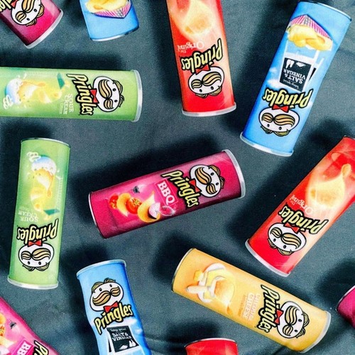 Pringles Can Crazy Boxer Briefs Mens XL Underwear Black Colorful Fun Funny Gift - Picture 4 of 7