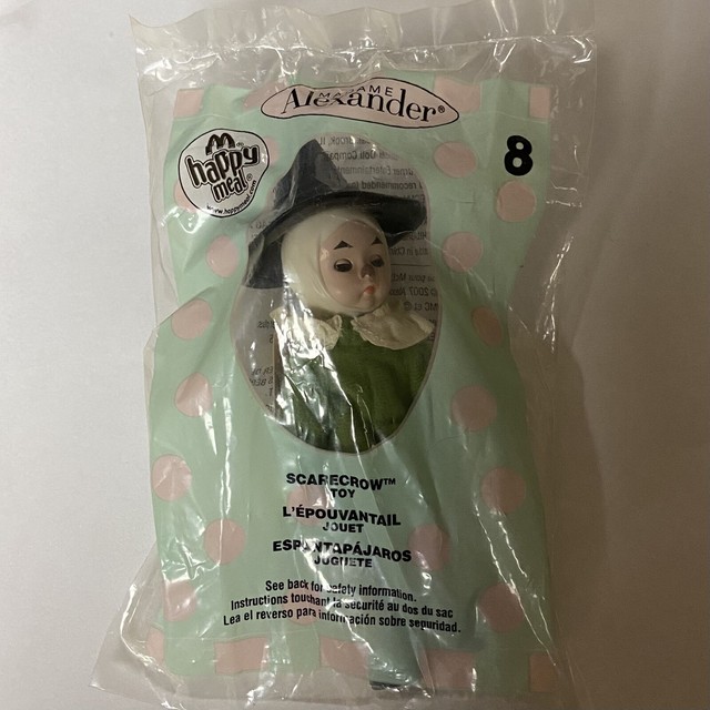 Madame Alexander Happy Meal Toy #8 Scarecrow 2007 Wizard Of Oz Madame Alexander Happy Meal Toy #8 Scarecrow 2007 Wizard Of Oz