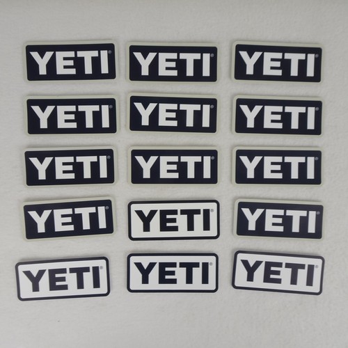 Neue authentische Yeti Aufkleber Menge 15 Aufkleber 4"