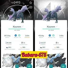 Pokémon Go - Shiny Kyurem (Black-White Background) - Trade 20k Stardusts or PTC