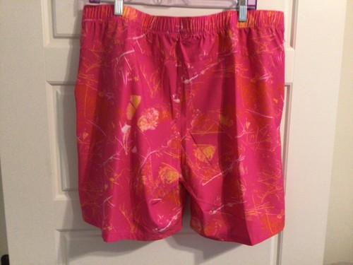 Nuovissimo ~ The North Face ~ pantaloncini da passeggio ~ prezzo al pubblico consigliato $ 50 FlashDry, rosa Glo uomo XL - Foto 2 di 2