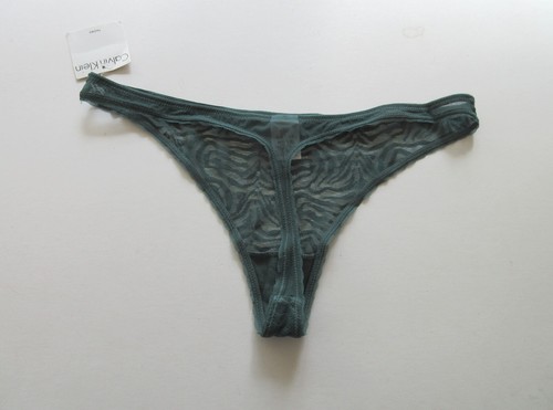 Calvin Klein Shimmy Thong D1619 L MSRP $12.00 NWT - Picture 3 of 9