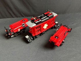 Lego 10183 Crocodile Locomotive No Motor Switzerland Hobby Trains Railway 46cm
