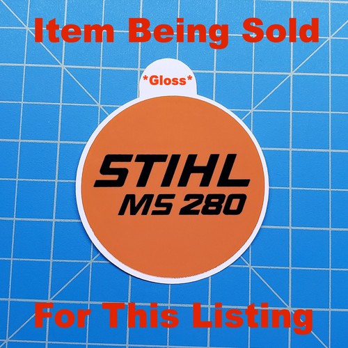 Vinyl Sticker for Stihl MS 280 Recoil Badge "Full Overlay" - Picture 4 of 9