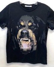 T shirt uomo Givenchy Rottweiler cane taglia small
