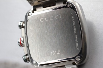 w/Box, Paper] Gucci Coupe YA131201 Chronograph 44mm Quartz