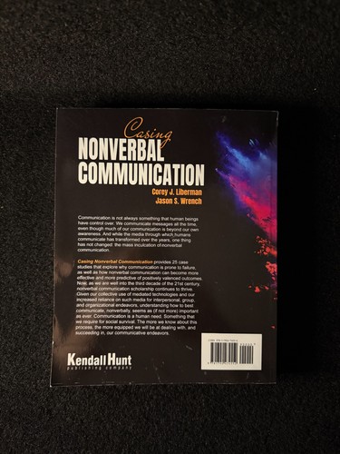 Casing Nonverbal Communication by Corey Liberman and Jason S. Wrench (2021,... - Picture 2 of 7