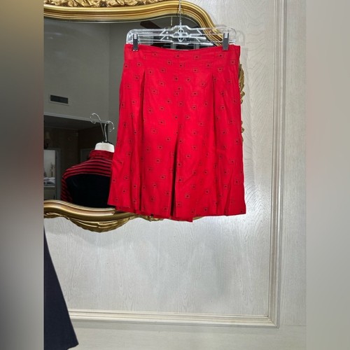 Tracy Evans Matching Set | Abstract Print Blouse + High-Waisted Shorts Size L - Picture 8 of 11