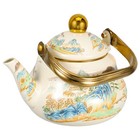  Wasserkocher Porzellan Emaille Kessel Schmelzwasserkessel Kaffeekessel