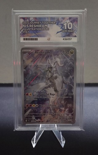 Pokemon TCG N's Reshiram 167/159 Journey Together Ace 10