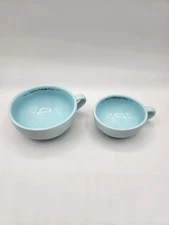 Nigella Lawson Blue Robin's Egg Measuring Cups Matte Finish - Set of 2