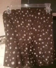 Tesa Size 34 Woman's Lace Up Corset Full Front Zipper Back Lace Up Tightner