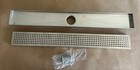 Miseno MNO26LD 26" Pattern Grate Linear Shower Drain,Stainless Steel