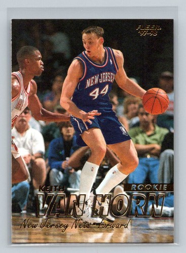 1997-98 Fleer Rookie RC #248 Keith Van Horn New Jersey Nets Basketball Card
