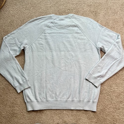 Vince Herren 100% Kaschmir Rundhals Pullover Pulli Hellblau XXL - Bild 8 von 8