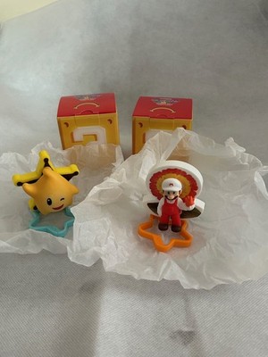 2 SUPER MARIO GALAXY Movie Happy Meal Toy 2026 #10,11 FIRE MARIO LUMA McDONALD'S