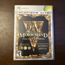 Elder Scrolls III Morrowind (Microsoft Xbox) Complete - Tested - Authentic