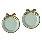 2 Pieces Tiered Fruit Bowl for Kitchen Counter Aesthetic Jewelry Dish Plate